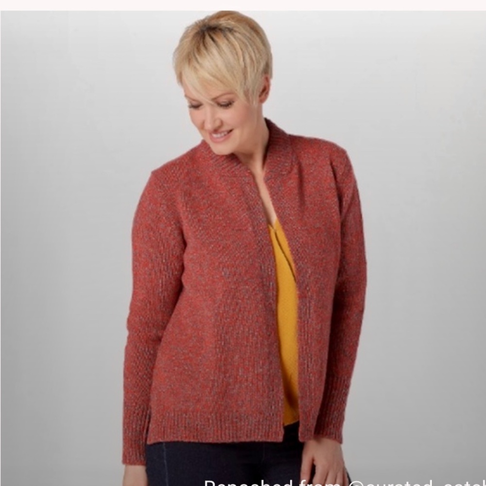 Fisherman Out of Ireland - Merino Wool Cashmere Blend Cardigan